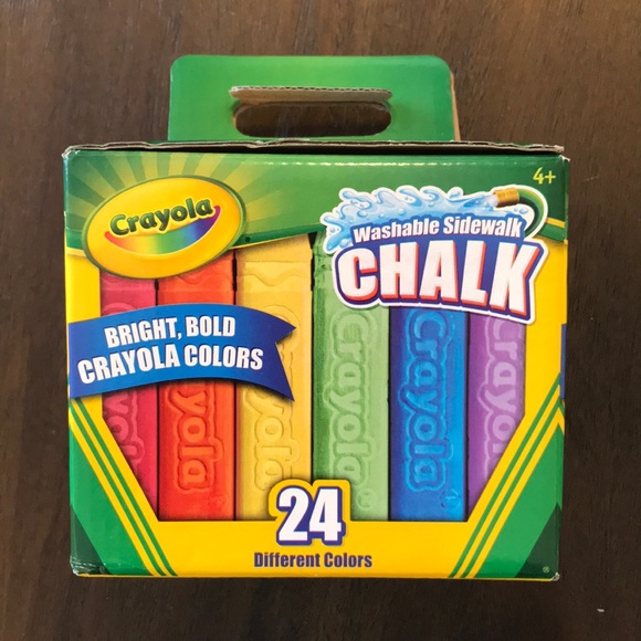 Crayola Washable Sidewalk Chalk - Picture 1 of 2